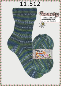 Opal TeaTime Sockenwolle Farbe 512