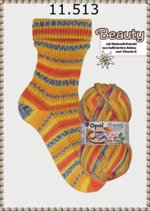 Opal TeaTime Sockenwolle Farbe 513