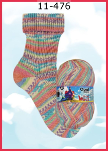 Opal Wirbelwind Sockenwolle Farbe 476