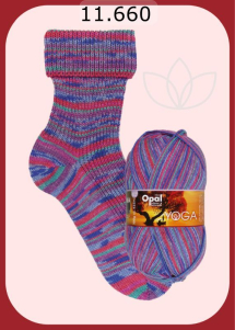 Opal Yoga Sockenwolle Farbe 660