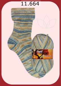 Opal Yoga Sockenwolle Farbe 664
