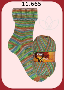 Opal Yoga Sockenwolle Farbe 665