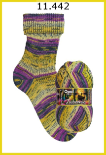 Opal Zauberwald Sockenwolle Farbe 442