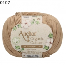 Organic Cotton Anchor Farbe 107