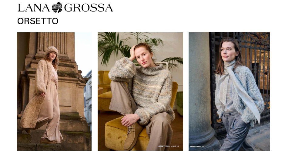 Orsetto Lana Grossa Farbe 9999