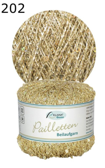 Pailletten Beilaufgarn Rellana Farbe 202
