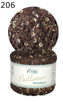 Pailletten Beilaufgarn Rellana Farbe 206
