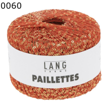 Paillettes Lang Yarns Farbe 60