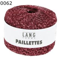 Paillettes Lang Yarns Farbe 62