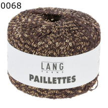 Paillettes Lang Yarns Farbe 68