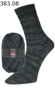 Pizol Golden Socks Pro Lana Farbe 8
