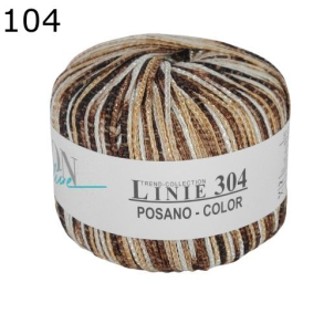 Posano Linie 304 ONline Garne Farbe 104