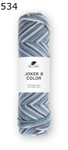 Pro Lana Joker 8 color Topflappengarn Farbe 534