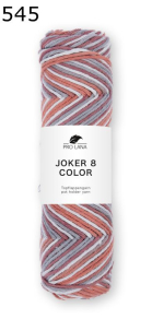 Pro Lana Joker 8 color Topflappengarn Farbe 545