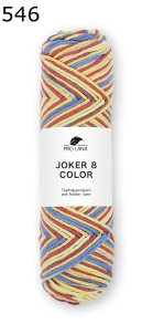Pro Lana Joker 8 color Topflappengarn Farbe 546