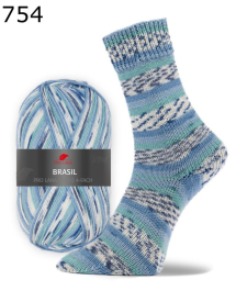 Pro Lana Sockenwolle Brasil Farbe 754