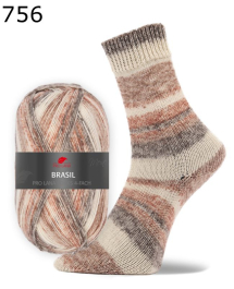 Pro Lana Sockenwolle Brasil Farbe 756