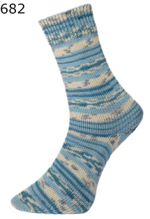 Pro Lana Sockenwolle Fashion 4 6f Farbe 682
