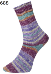 Pro Lana Sockenwolle Fashion 5 6f Farbe 688
