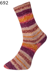 Pro Lana Sockenwolle Fashion 5 6f Farbe 692