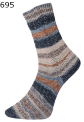 Pro Lana Sockenwolle Fashion 5 6f Farbe 695