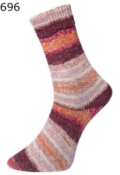 Pro Lana Sockenwolle Fashion 5 6f Farbe 696
