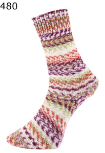 Pro Lana Sockenwolle Fjord Multicolor Farbe 480