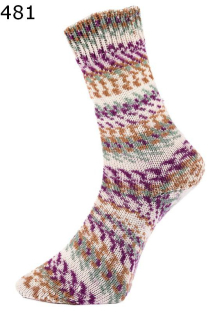 Pro Lana Sockenwolle Fjord Multicolor Farbe 481