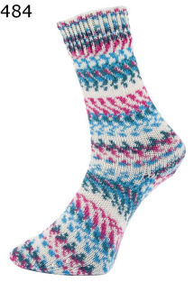 Pro Lana Sockenwolle Fjord Multicolor Farbe 484