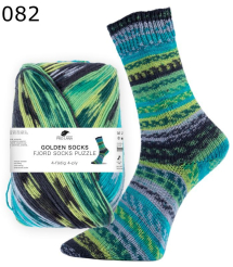 Pro Lana Sockenwolle Fjord Socks Puzzle Farbe 82