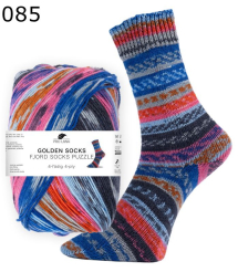 Pro Lana Sockenwolle Fjord Socks Puzzle Farbe 85