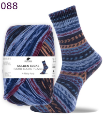 Pro Lana Sockenwolle Fjord Socks Puzzle Farbe 88