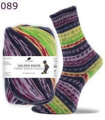 Pro Lana Sockenwolle Fjord Socks Puzzle Farbe 89
