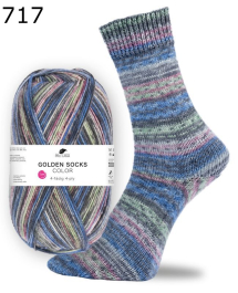 Pro Lana Sockenwolle Golden Socks Color Farbe 717