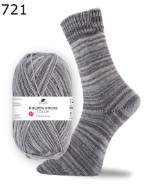Pro Lana Sockenwolle Golden Socks Color Farbe 721