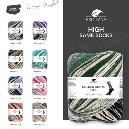 Pro Lana Sockenwolle High Same Socks
