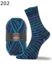 Pro Lana Sockenwolle Mexico Socks Color Farbe 202