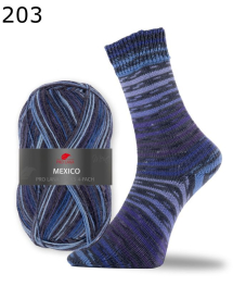 Pro Lana Sockenwolle Mexico Socks Color Farbe 203
