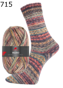 Pro Lana Sockenwolle Color Farbe 715