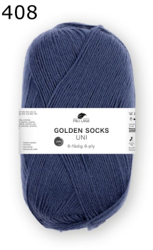 Pro Lana Sockenwolle 6f uni Farbe 408