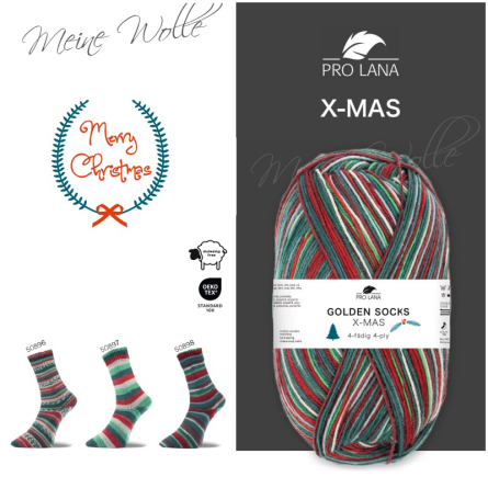 Pro Lana Sockenwolle X-Mas
