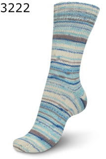 Regia Blue United Sockenwolle Farbe 222