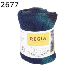 Regia Creativ Schal der zu Socken wird Farbe 677
