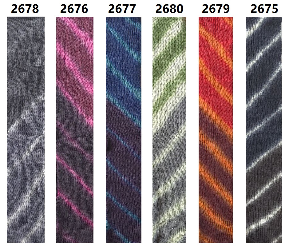 Regia Creativ Schal der zu Socken wird Farbe 9999