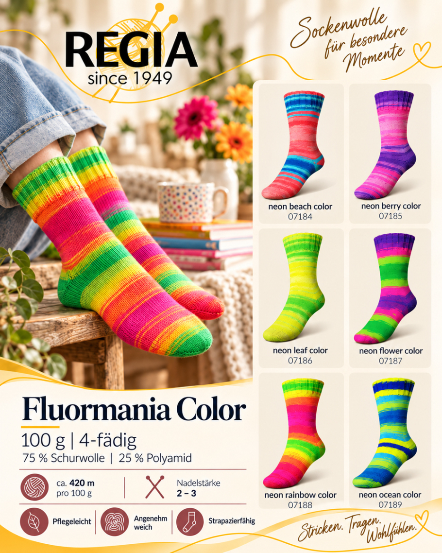 Regia Fluormania Farbe 9999