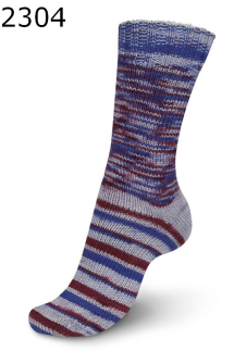 Regia Pairfect Contrasting Lines Sockenwolle Farbe 304