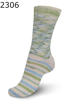 Regia Pairfect Contrasting Lines Sockenwolle Farbe 306