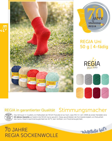 Regia Sockenwolle uni 50