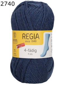 Regia Sockenwolle uni 50 Farbe 740