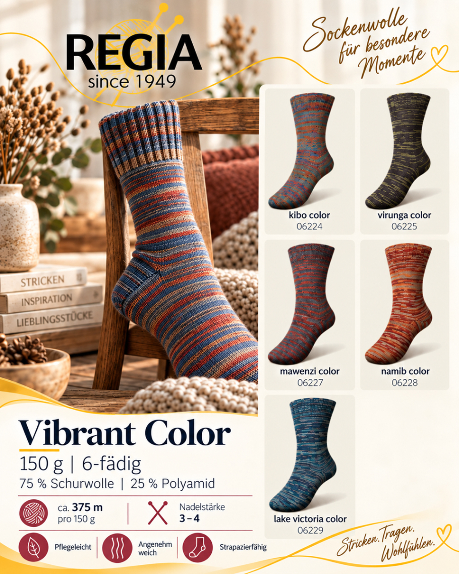 Regia Vibrant Color Farbe 9999